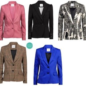 NWT 5 ASSORTED SUMMUM WOMEN'S BLAZER JACKETS SIZE S
